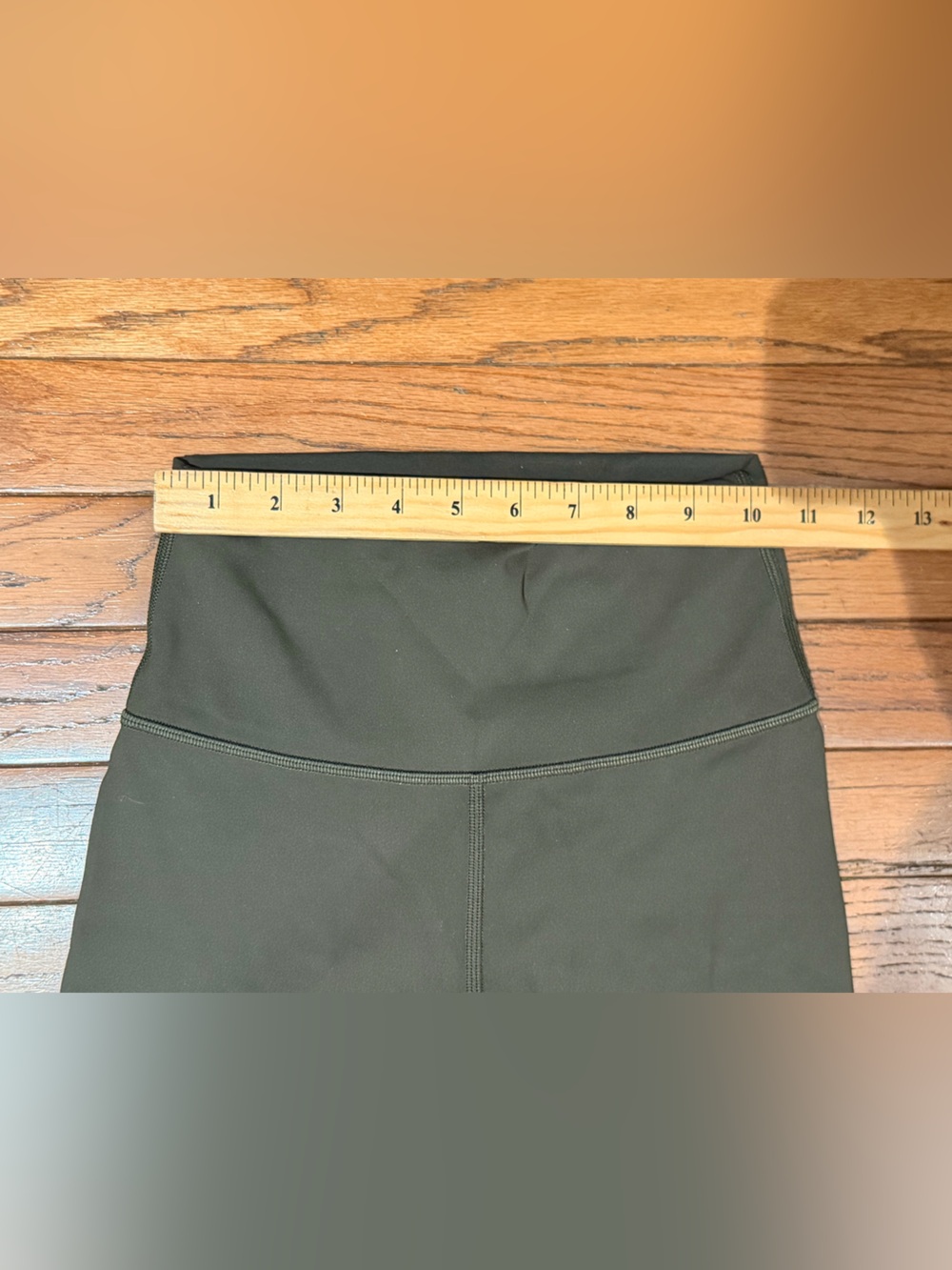 lululemon athletica Olive Green High-Waist Leggings - Picture 3 of 6
